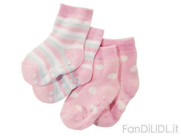 Calzini da neonato, 2 paia Lupilu, prezzo 1,99 &#8364; per Alla confezione 
- ...