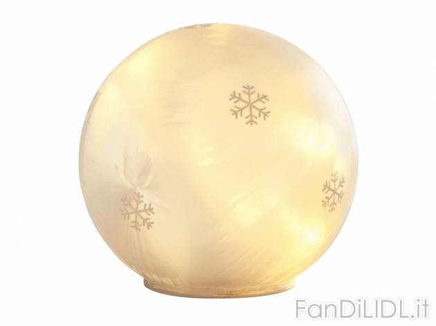 Lampada decorativa LED Melinera, prezzo 4.99 &#8364; 
- Luce interna con 10 ...