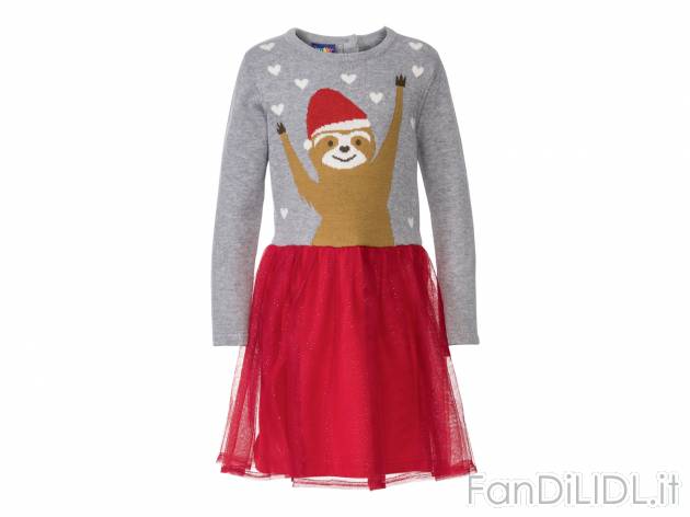 Vestito natalizio da bambina Lupilu, prezzo 8.99 &#8364; 
Misure: 1 - 6 anni
Taglie ...