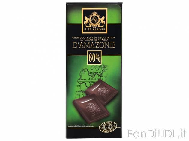 Cioccolato piantagioni , prezzo 1,09 &#8364; per 125 g, € 8,72/kg EUR. 
- ...