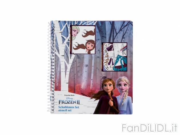 Set sagome per disegnare Frozen, Paw Patrol, Peppa Pig, LOL , prezzo 4.99 € 
- ...