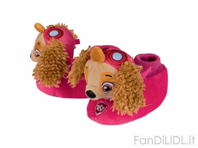 Pantofole per bambina Paw Patrol, Frozen , prezzo 9.99 € 
Misure: 24-31
Taglie ...