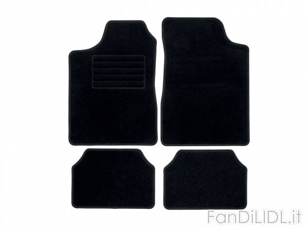 Set tappetini per auto , prezzo 8.99 EUR 
Set tappetini per auto 4 pezzi 
- Antiscivolo ...