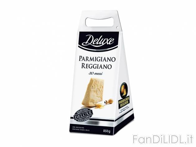 Parmigiano Reggiano DOP con coltellino Deluxe, prezzo 13,99 &#8364; per 850 ...
