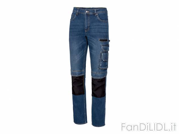 Pantaloni in Jeans da lavoro per uomo Parkside, prezzo 17.99 &#8364; 
Misure: ...
