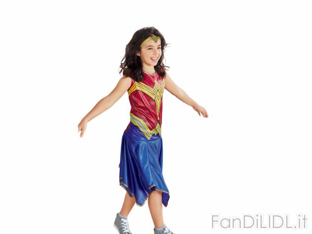 Costume da bambina Elsa, Anna, Wonder Woman , prezzo 9.99 € 
Misure: 6-10 anni
Taglie ...