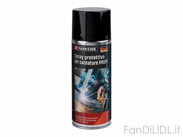 Spray per saldature Parkside, prezzo 1.99 €  

Caratteristiche