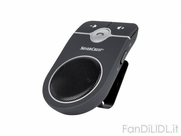 Dispositivo vivavoce Bluetooth per auto Silvercrest, prezzo 14.99 &#8364; 
- ...