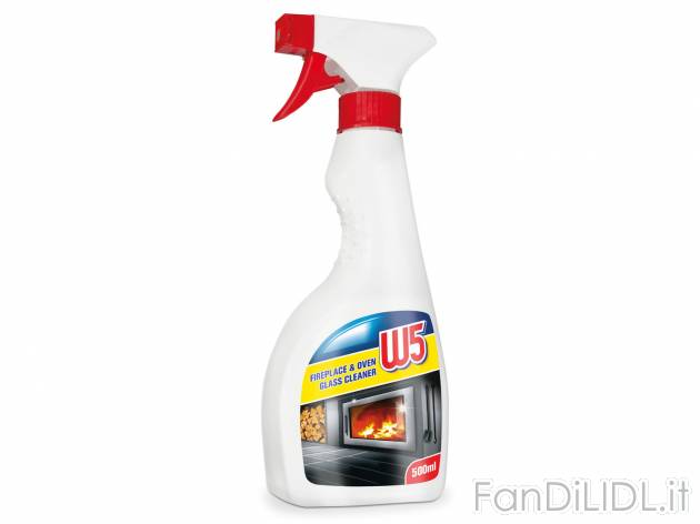 Detergente , prezzo 1.99 &#8364; per 500 ml confezione 
- Per vetri di forni ...