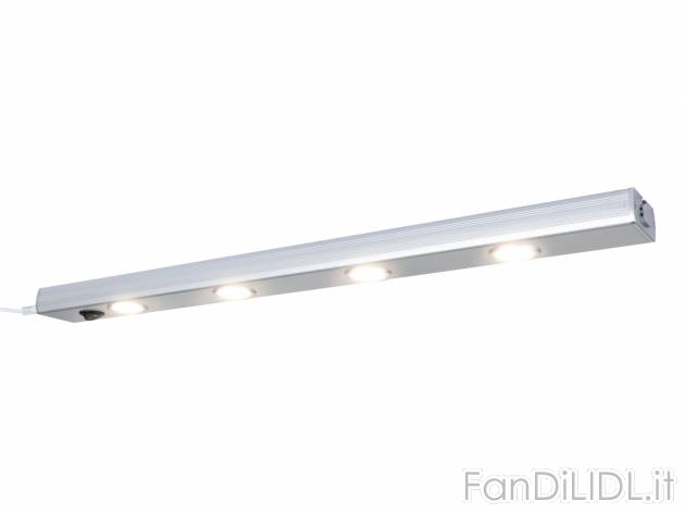 Lampada LED sottopensile Livarno Lux, prezzo 9.99 &#8364; 
- 16 LED a risparmio ...