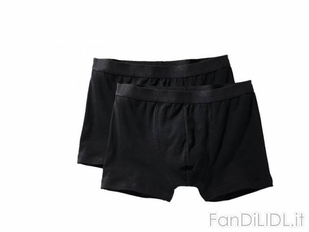 Boxer da uomo, 2 pezzi Livergy, prezzo 4,99 &#8364; per Alla confezione 
- ...