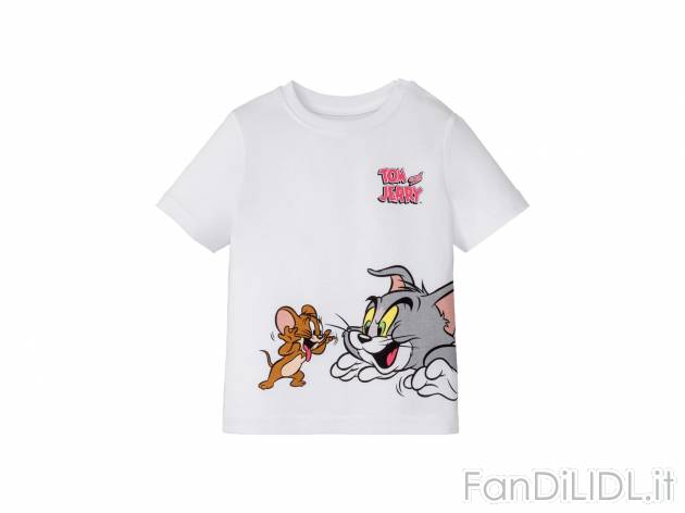 T-Shirt da bambino Tom-and-jerry, prezzo 2.99 &#8364; 
Misure: 1-6 anni 
- 
Puro ...