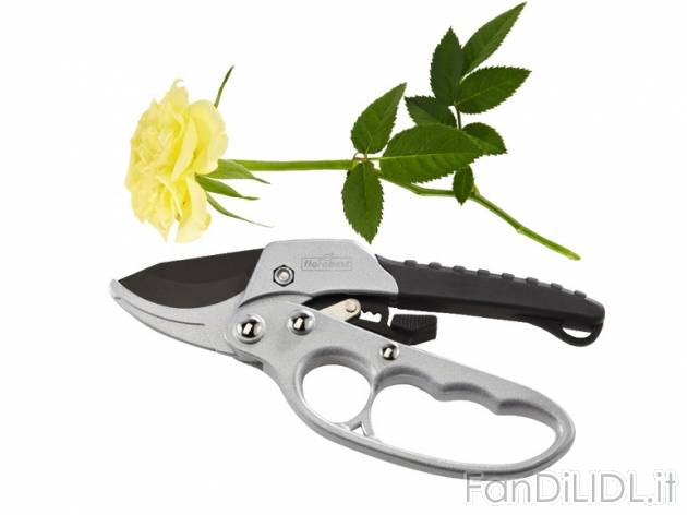 Forbice per giardinaggio a cricchetto Florabest, prezzo 0,00 &#8364; per Alla ...