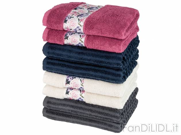 Asciugamano Miomare, prezzo 7.99 &#8364; 
50 x 100 cm - 2 pezzi 
- In cotone ...