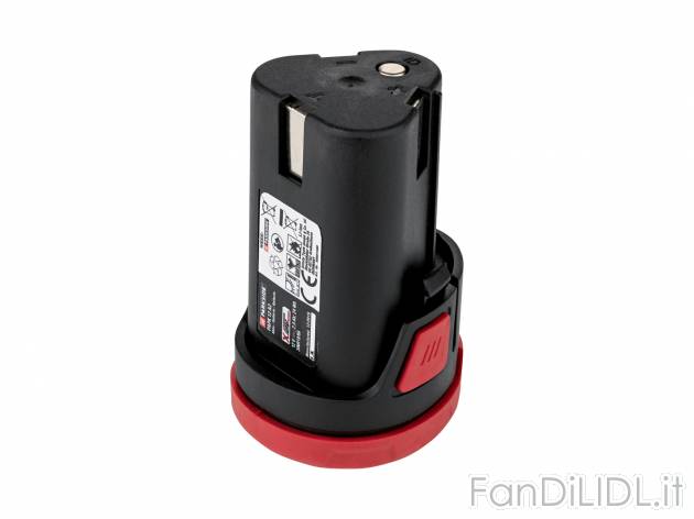 Batteria 2 Ah Parkside, prezzo 12.99 € 
Parkside X 12 V Team 
- Agli ioni di ...