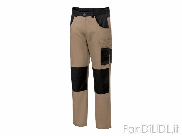 Pantaloni da lavoro per uomo Parkside, prezzo 11.99 € 
Misure: 46-54
Taglie ...