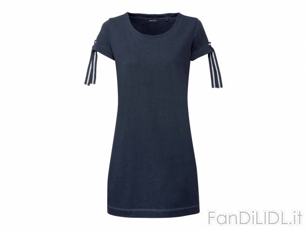 T-shirt lunga da donna Esmara, prezzo 3.99 &#8364; 
Misure: S-L 
- Produzione ...