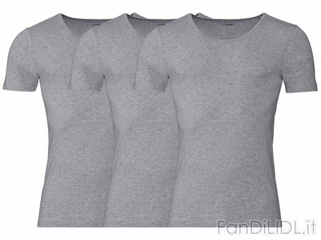 T-shirt intima da uomo Livergy, prezzo 9.99 &#8364; 
3 pezzi - Misure: M-XL
Taglie ...