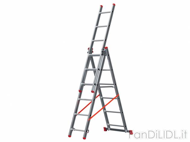 Scala pieghevole multifunzione Parkside, prezzo 69.00 &#8364; 
- Con chiusure ...