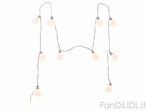 Catena luci decorative LED Melinera, prezzo 14.99 &#8364; 
- Per ambienti interni ...