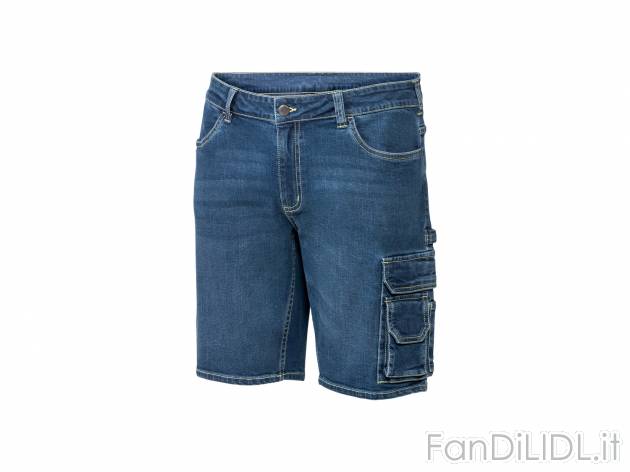 Bermuda in jeans da lavoro per uomo Parkside, prezzo 9.99 € 
Misure: 46-56
Taglie ...