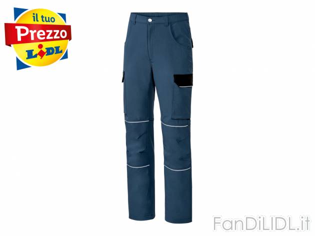 Pantaloni da lavoro per uomo Parkside, prezzo 11.99 € 
Misure: 46-58 
- 
Con ...