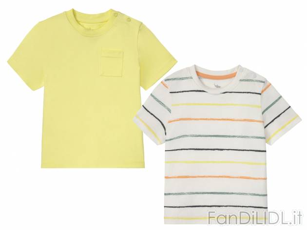 T-shirt da bambino Lupilu, prezzo 3.99 &#8364; 
2 pezzi - Misure: 1-6 anni 
- ...