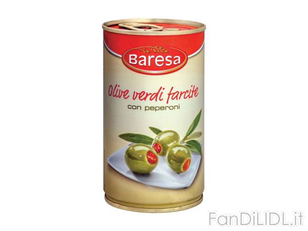 Olive verdi denocciolate , prezzo 0.89 EUR 
Olive verdi denocciolate 
- Farcite ...