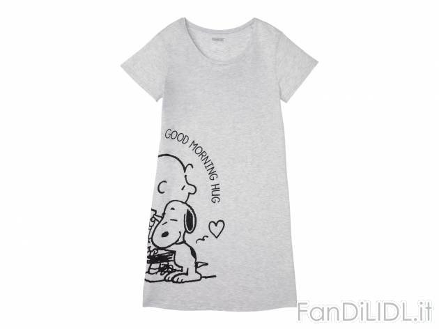 Maxi T-shirt da donna Mickey Mouse, Snoopy Oeko-tex, prezzo 7.99 &#8364; 
Misure: ...
