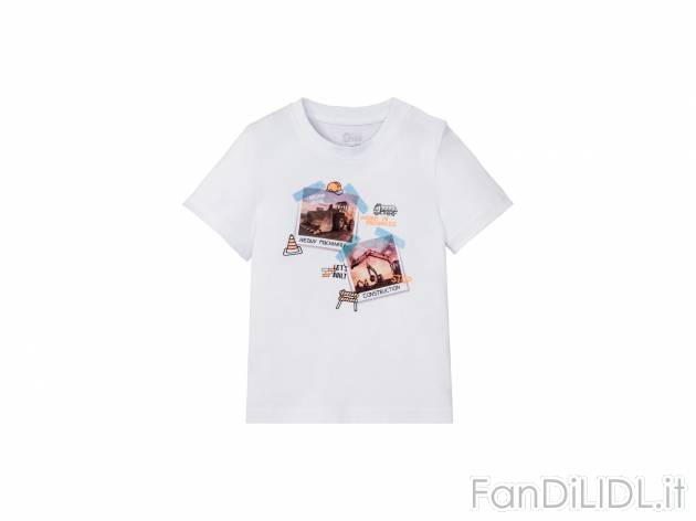 T-shirt da bambino Lupilu, prezzo 3.99 &#8364; 
Misure: 1-6 anni 
- Puro cotone
Prodotto ...