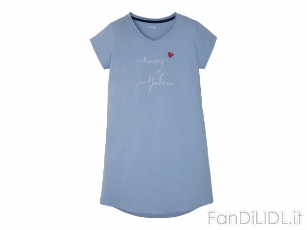 Maxi t-shirt da notte per donna Esmara, prezzo 4.99 € 
Misure: S-L
Taglie disponibili

Caratteristiche

- ...
