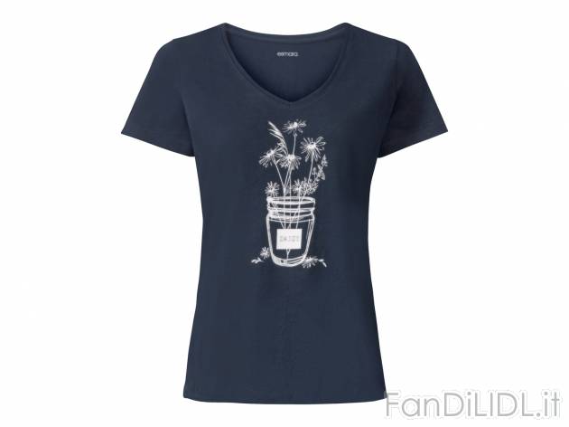 T-shirt da donna Esmara, prezzo 2.99 &#8364; 
Misure: S-L 
- Puro cotone
Prodotto ...