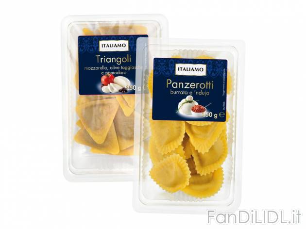 Pasta fresca ripiena , prezzo 1.49 EUR 
Pasta fresca ripiena 
- Panzerotti con ...