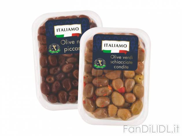 Olive con nocciolo , prezzo 2.99 EUR 
Olive con nocciolo 
- Olive nere piccanti ...