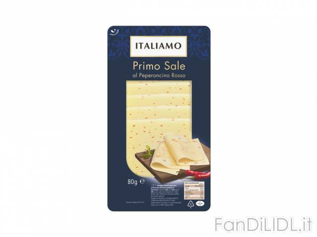 Formaggio Primo Sale a fette al peperoncino , prezzo 1.19 EUR