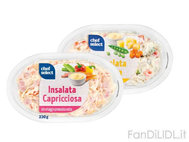 Insalata , prezzo 0.99 EUR  
Insalata    
-  Capricciosa o russa