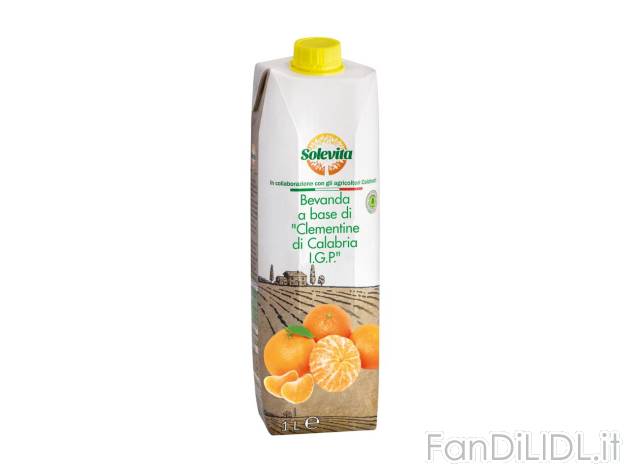 Bevanda a base di “Clementine di Calabria , prezzo 1.29 EUR