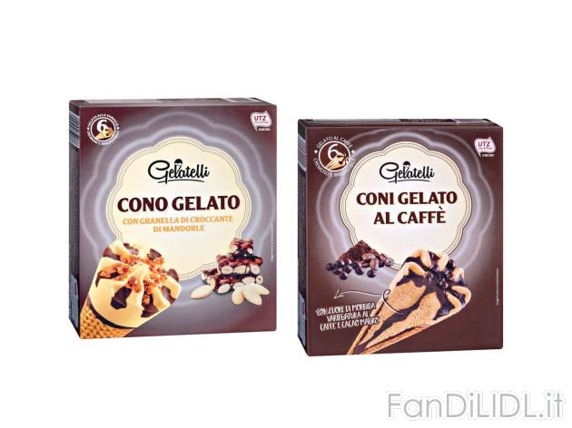 Cono gelato , prezzo 1.99 EUR 
Cono gelato 
- Con granella croccante di mandorle ...