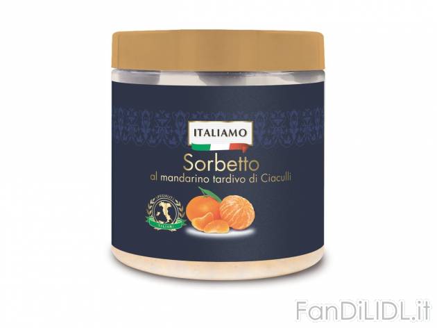 Sorbetto al mandarino tardivo di Ciaculli , prezzo 2.69 EUR