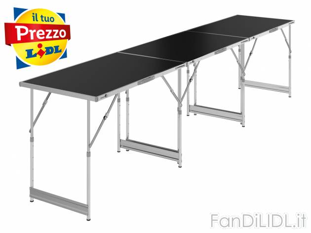 Set tavolo multifunzione Parkside, prezzo 49.00 € 
- 3 elementi con maniglia ...