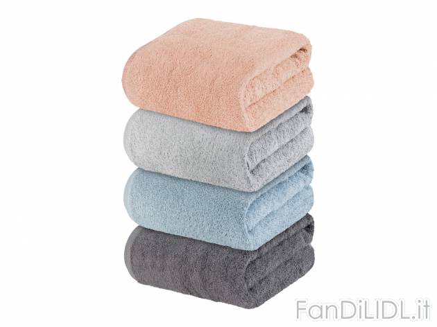Set asciugamani Livarno, prezzo 7.99 € 
2 pezzi - 50 x 100 cm
Caratteristiche

- ...