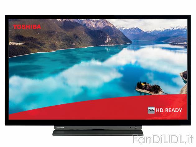 Televisore 32 Smart TV Toshiba, prezzo 229.00 €  
Con Google Assistant
Caratteristiche