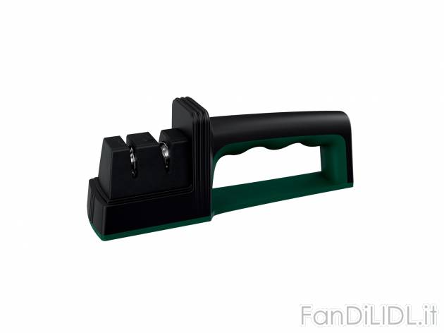 Affilatore per coltelli e asce Parkside, prezzo 6.99 &#8364; 
- Mole abrasive ...