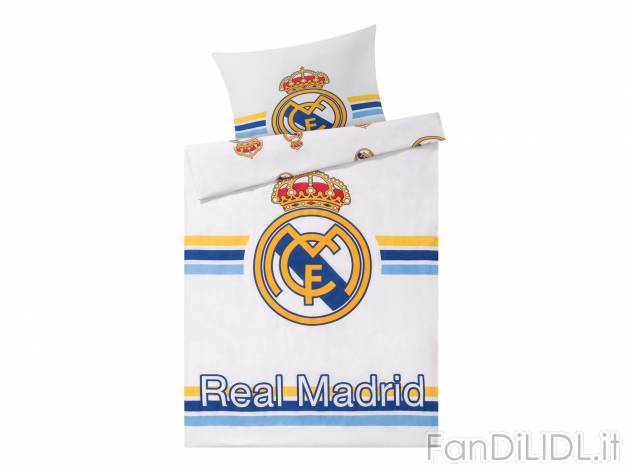 Parure copripiumino singolo Real Madrid Real-madrid, prezzo 19.99 &#8364; 
- ...