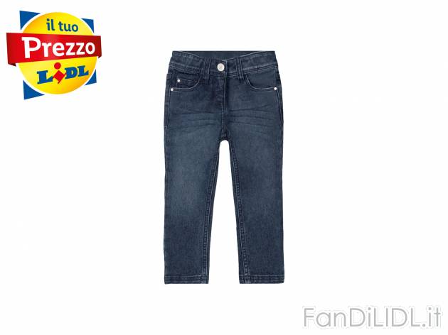Jeans da bambina Lupilu, prezzo 8.99 &#8364; 
Misure: 1-6 anni
Taglie disponibili

Caratteristiche

- ...