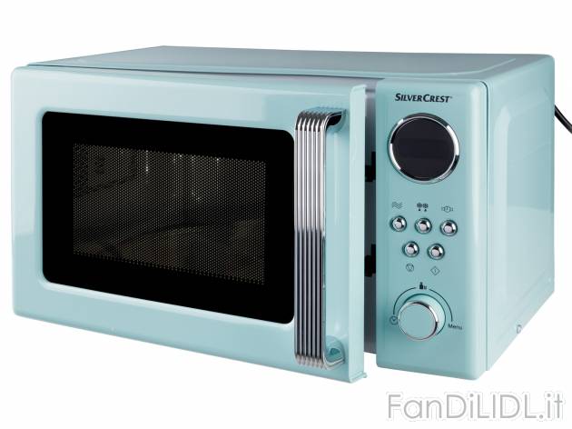 Microonde azzurro Silvercrest Kitchen Tools, prezzo 59.00 &#8364; 
- Ideale ...