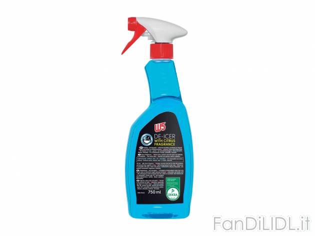 Spray antighiaccio per vetri auto , prezzo 2.49 € 
- Contrasta la formazione ...