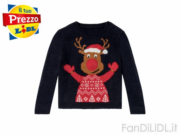 Pullover natalizio da bambino Lupilu, prezzo 7.99 &#8364; 
Misure: 1-6 anni ...