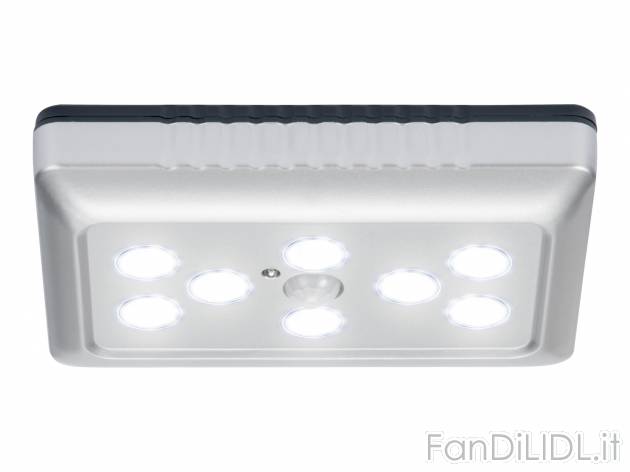 Lampada LED sottopensile con sensore Livarno, prezzo 7.99 € 
- Accensione automatica ...