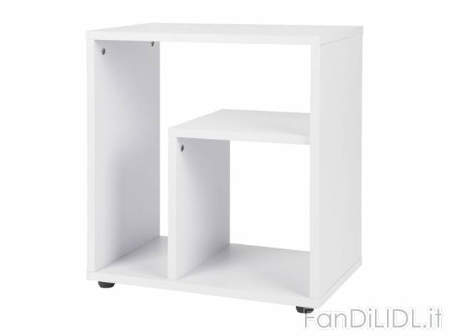 Tavolino Livarno, prezzo 22.99 € 
- Max. 10 Kg sul ripiano superiore
- Dimensioni: ...